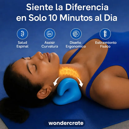 Almohada de tracción cervical - Dile Adiós Al Dolor De Cuello