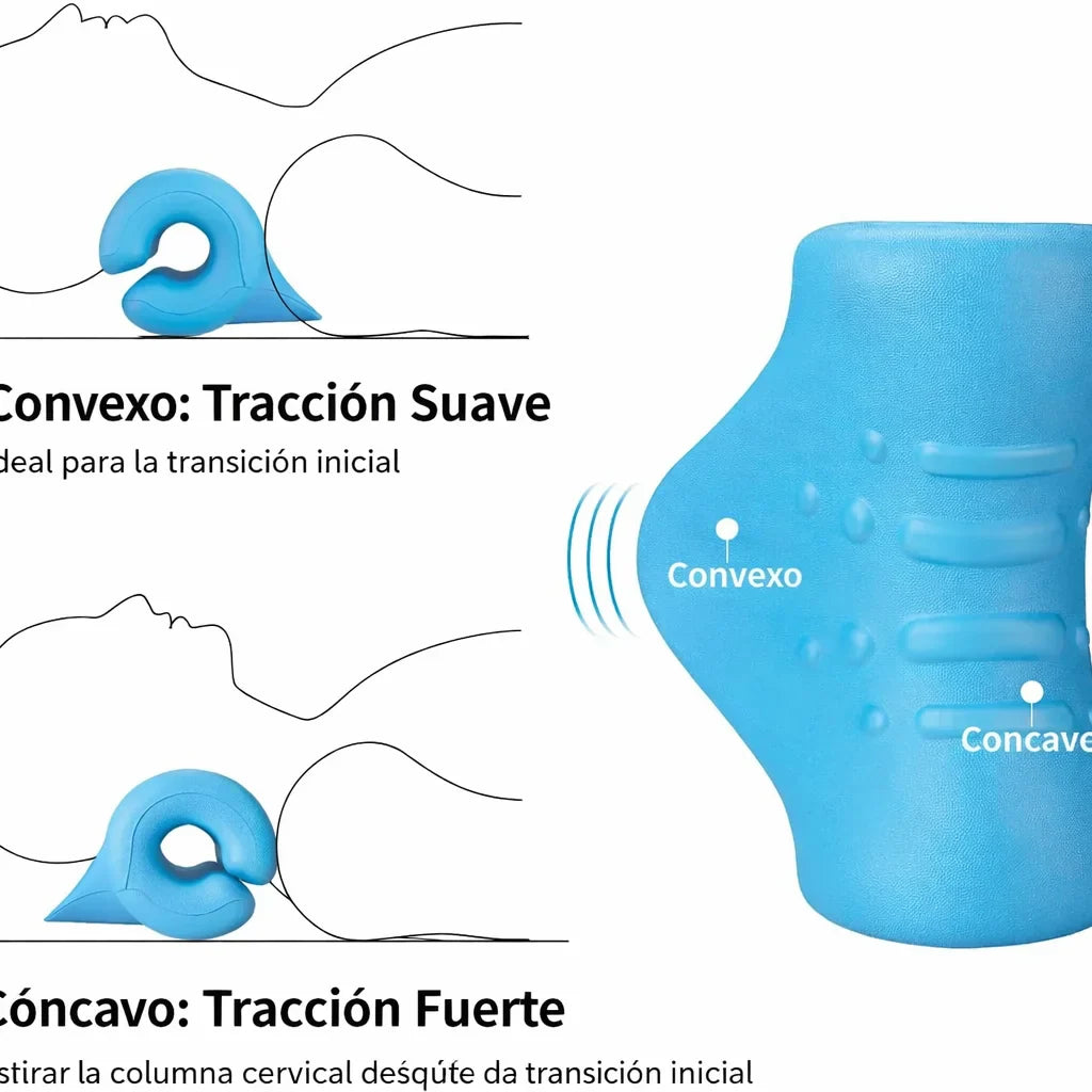 Almohada de tracción cervical - Dile Adiós Al Dolor De Cuello