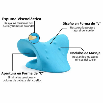 Almohada de tracción cervical - Dile Adiós Al Dolor De Cuello