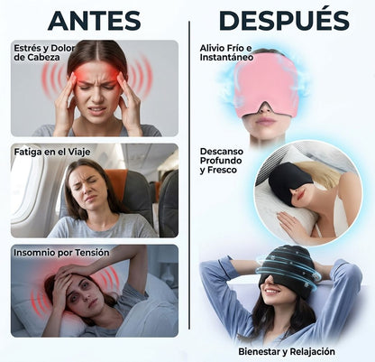 GORRO TERAPEUTICO PARA ALIVIAR LA MIGRAÑA EN MINUTOS