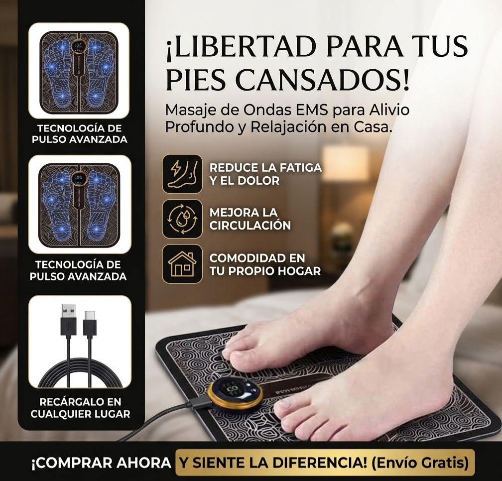 Masajeador De Pies 2X1 - Dile Adiós Al Dolor