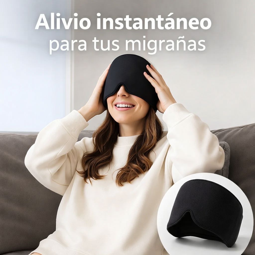 GORRO TERAPEUTICO PARA ALIVIAR LA MIGRAÑA EN MINUTOS