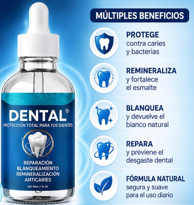 Dental Serum Reparador – Cuidado para Dientes y Esmalte Sensible